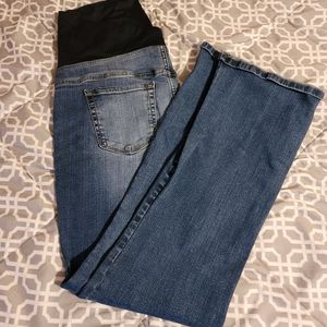 Bootcut maternity jeans